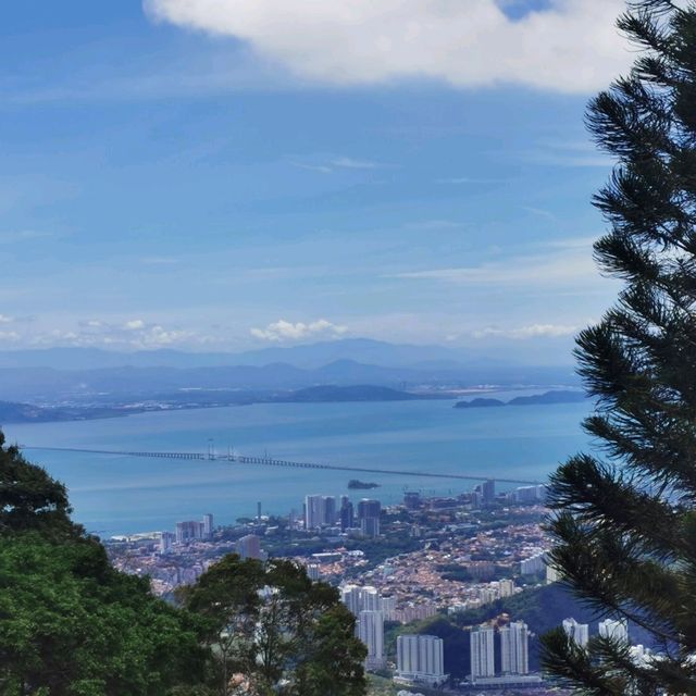 Amazing view from top of the penang hill