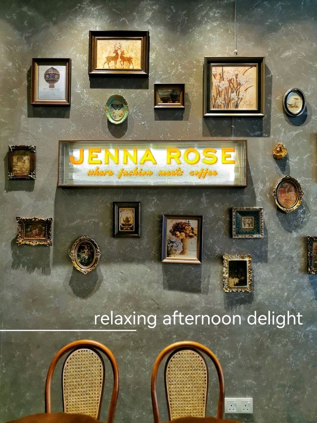 A delightful coffee time in Jenna Rose Cafe