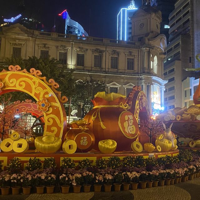 Chinese New Year Decoration At Senado Square