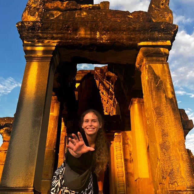 Ancient ruins in Cambodia 