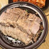韓国/ソウル【龍山】駅直通！プデチゲとポッサムを食べられるお店