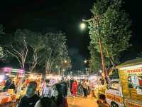 Walking street จ.น่าน หน้าวัด ภูมินทร์