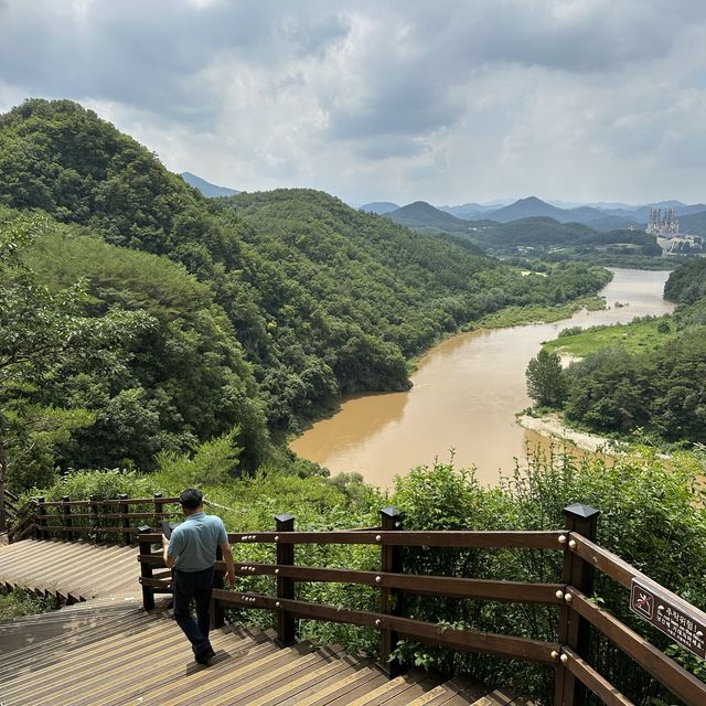 自然に出来た韓国地図！？すごすぎた！