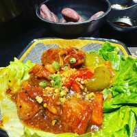 壽喜燒和美味刺身