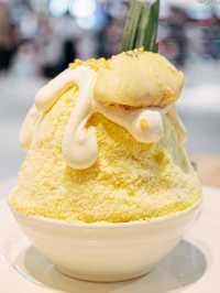 🇹🇭在泰國吃人氣打卡甜品：榴槤糯米飯刨冰
