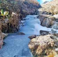 Mountain climbing in Putao 🧊 🏔️ ❄️ 