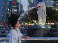 Marina Bay ไลออนพ่นน้ำ