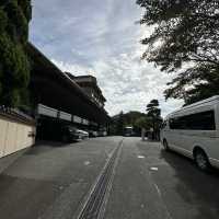 山口の老舗旅館、大谷山荘の貫禄さ。