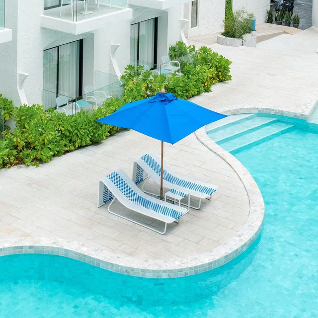 💙Kram Pattaya โรงแรมติดริมทะเลฟีลไลค์ซานโตรินี