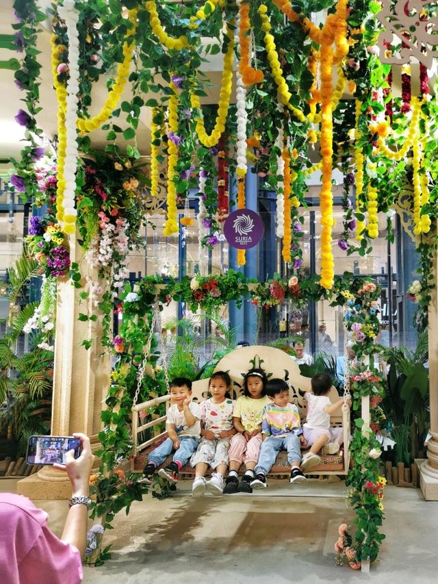 Stunning Deepavali decoration in Suria KLCC!