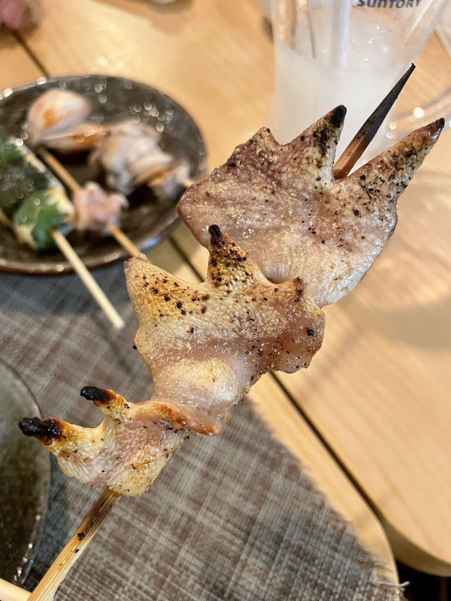 尖沙咀串燒店🍢 這家店專門主打雞肉串燒