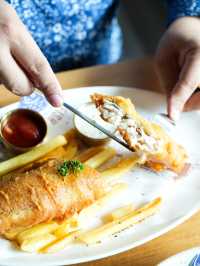 ทานFish&Chips ที่ Fish Corner 