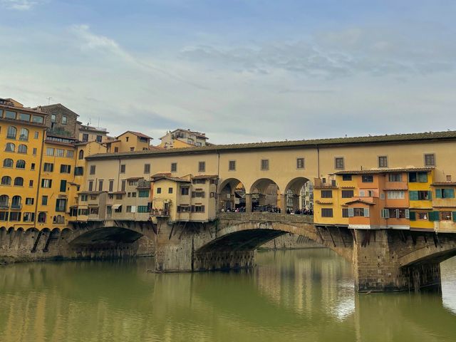 피렌체에서 꼭 봐야하는 폰테베키오 다리🇮🇹🌁🩵