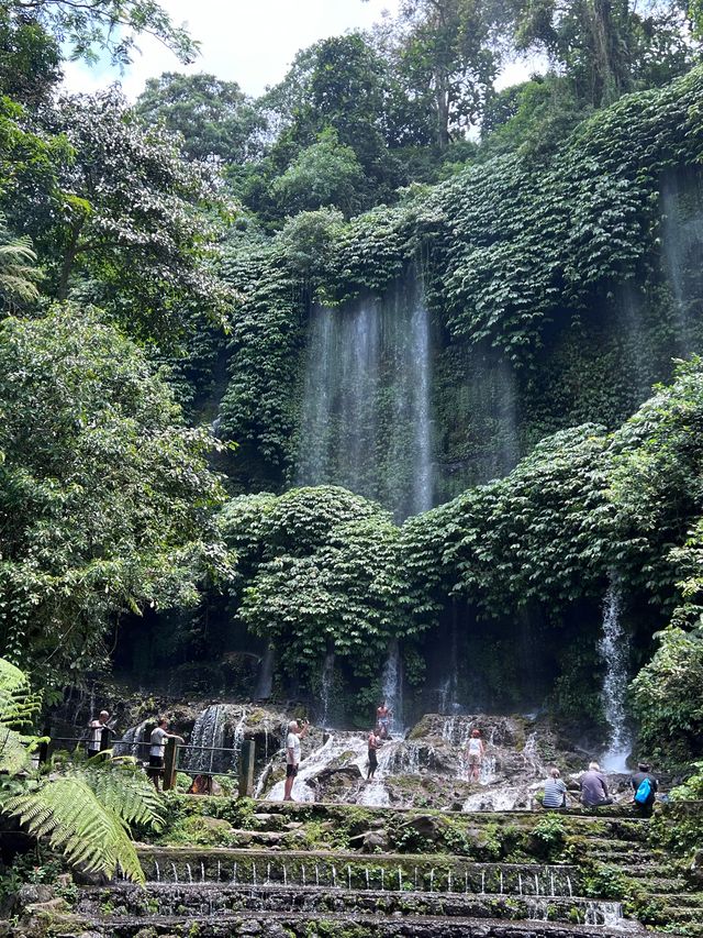 Benang Stokel and Benang Kelambu Waterfall