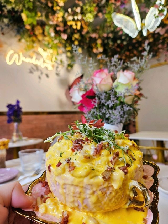 ♡超夢幻🌸花花🦋蝴蝶主題餐廳♡