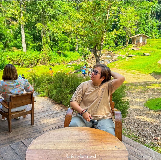 𝑳𝒉𝒐𝒏𝒈 𝑲𝒉𝒂𝒐 •หลงเขา• คาเฟ่ติดริมน้ำ 