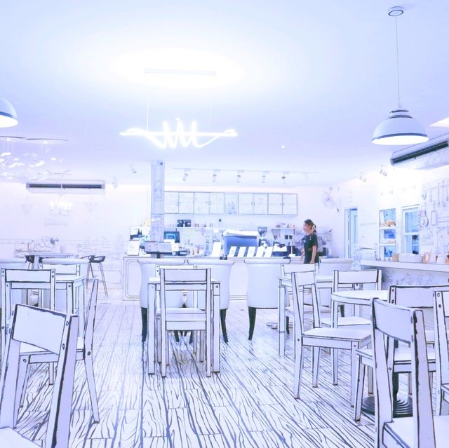 ร้านคาเฟ่ 2D ณ Sea You Again Kohlarn