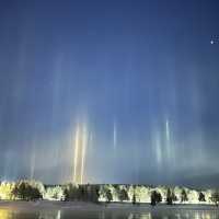 Aurora Lights and the Santa Claus Village