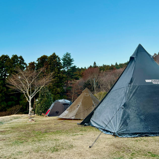 海と山の絶景を楽しめるハイブリッドキャンプ場〜おしか家族旅行村キャンプ場〜