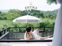 Antika Café & Resort ที่พักริมน้ำสระบุรี