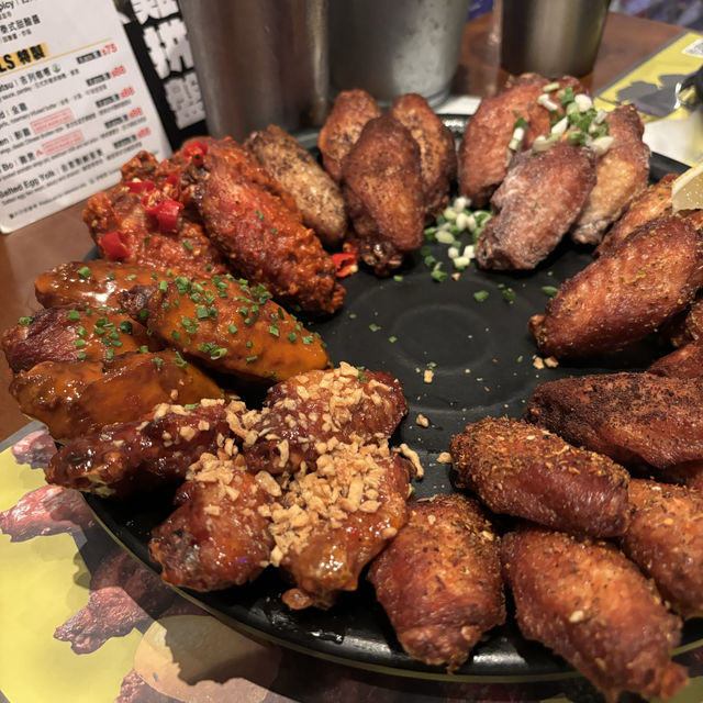 中環Wingman 188放題10款雞翼+飲品 味道多樣辣度可選💕✨
