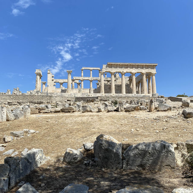 The beautiful island of Aegina and the majestic Temple of Aphaia