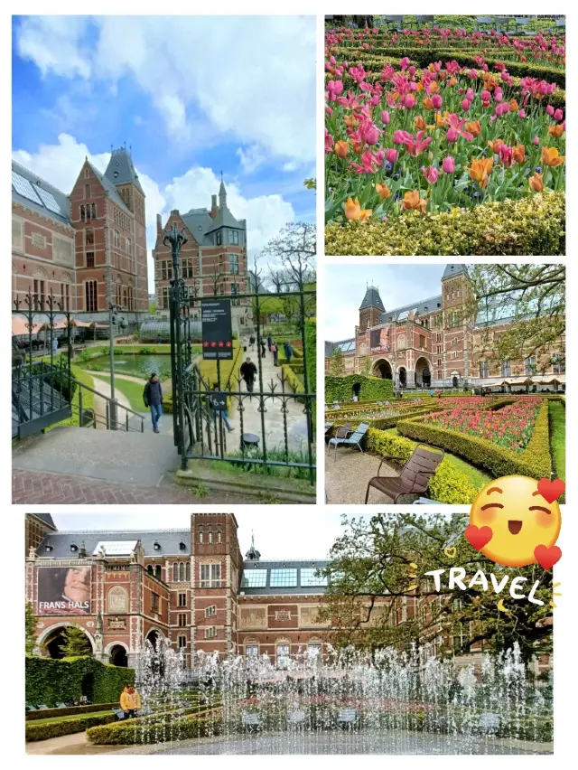 Lovely Garden at Rijksmuseum