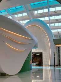 Elegant Structures Around Abu Dhabi Zayed In. Airport