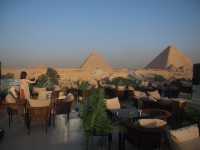 【エジプト★ピラミッドが見える宿】Panorama view pyramids