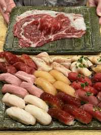 【福岡旅行/グルメ】2,480円(税抜)で肉寿司食べ放題