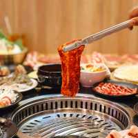 ร้านบุฟเฟ่ต์ปิ้งย่างเกาหลีสุดคุ้ม