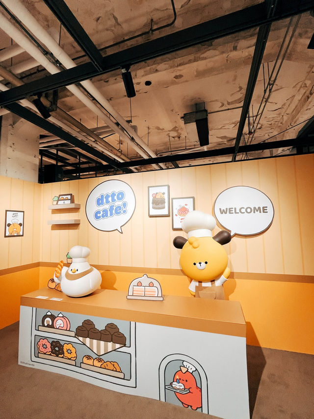 台北暑假好去處👣 dtto friends 主題快閃店  dtto cafe