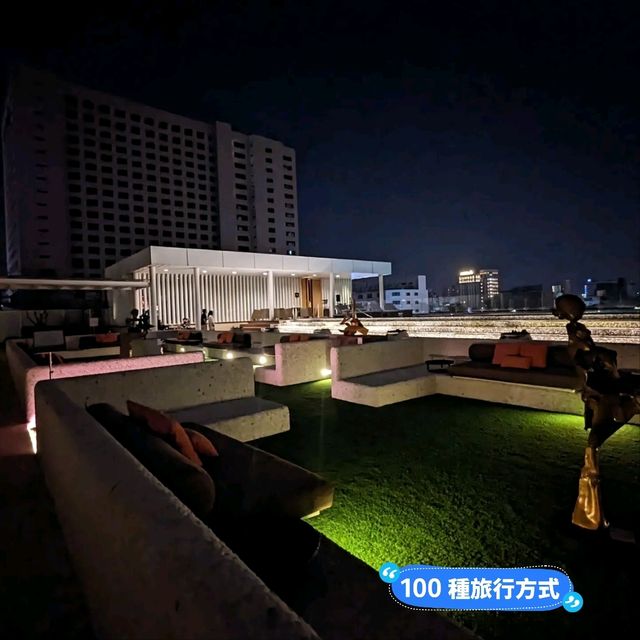 台南-晶英酒店的泳池酒吧：水晶廊 Glass House
