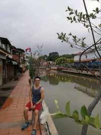 Colourful Street Art Along Melaka River