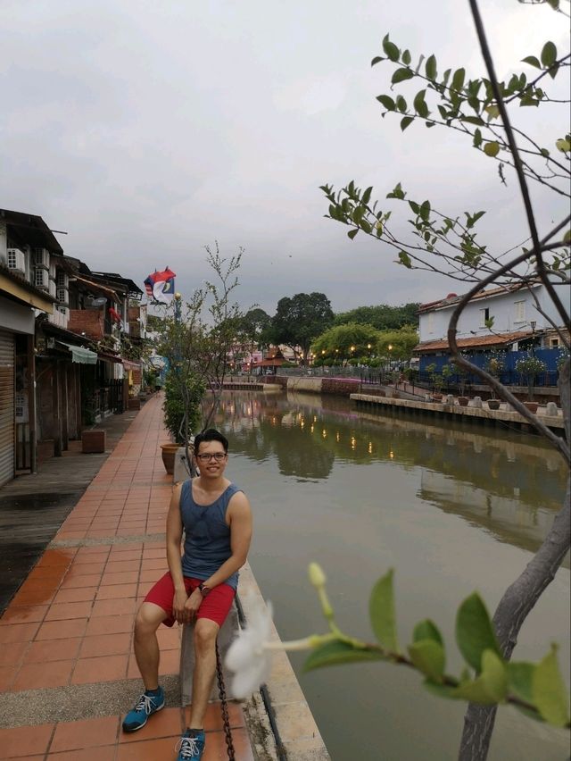 Colourful Street Art Along Melaka River