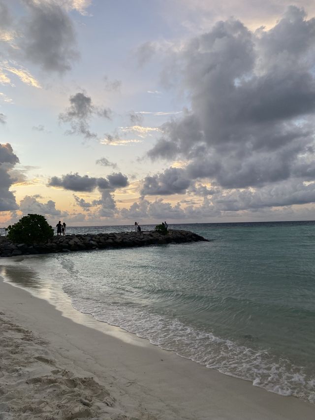 The ONLY bikini beach in Maafushi 👙