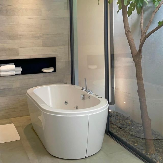 ที่พัก กาญจนบุรี มู้ดดีมากกก 🫧🛁🍃