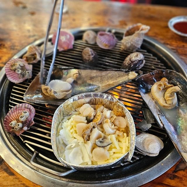 조개구이 맛집 왕건회조개타운