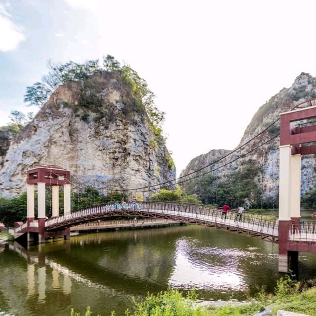 สวยเหมือนอยู่เมืองนอก อุทยานหินเขางู ราชบุรี