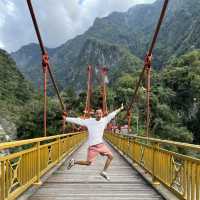 Catch the very top spot of Taroko