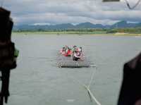 ล่องแพที่ Leaf Lake Kan Resort 