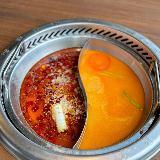 午市超抵食😱一人火鍋套餐
