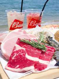 【福岡グルメ】海が見えるロケーション抜群のBBQ🏖