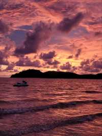THE BEST SUNSET EVER !
