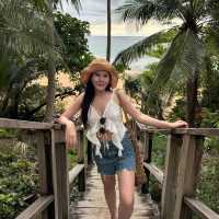 สะพานไม้ หาดในทอน🏝️