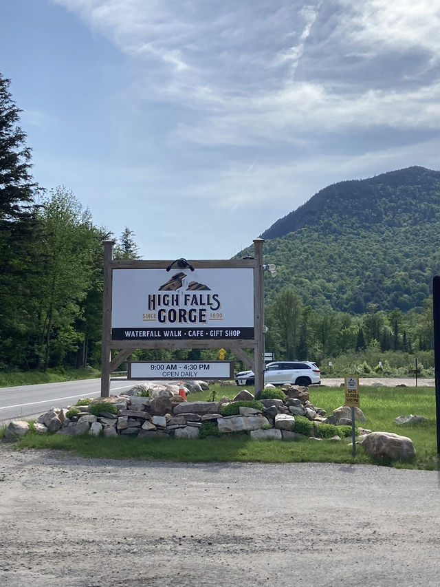 High Falls Gorge, NY 🇺🇸