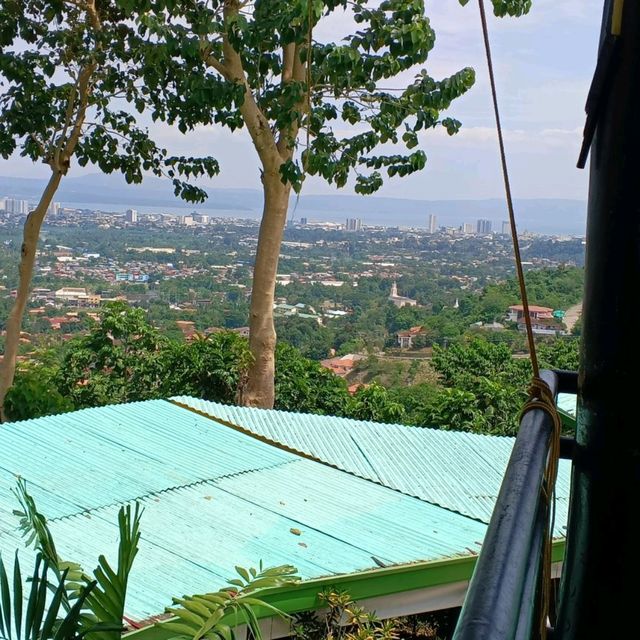 overlooking Davao City