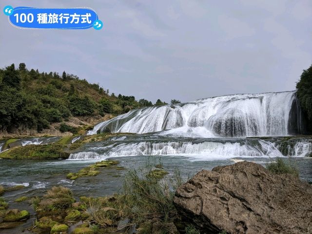 貴州黃果樹瀑布，現實版的西遊紀水簾洞