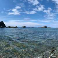 【北海道　積丹】島武意海岸