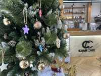 คาเฟ่คริสต์มาส สุดน่ารัก CHAN CAFE 🎄🎅🍰❄️